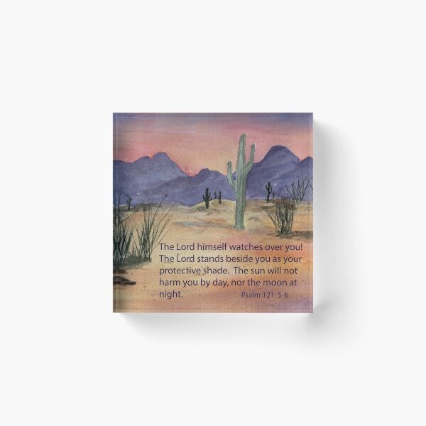 Item preview, Our Protection- Psalm 121:5-6 designed and sold by Diane Hall Watercolors.
