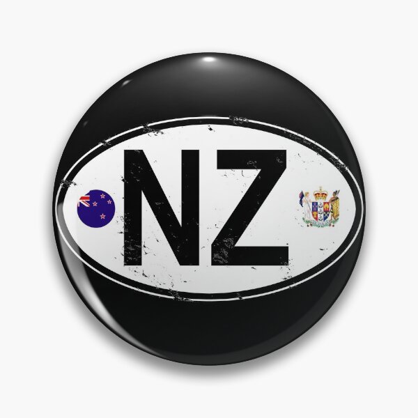 Item preview, New Zealand Oval Country Code Decal designed and sold by rogue-design.