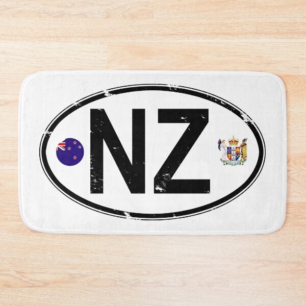 Item preview, New Zealand Oval Country Code Decal designed and sold by rogue-design.