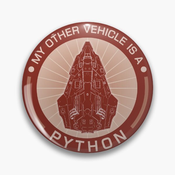 Item preview, ELITE DANGEROUS: OTHER VEHICLE PYTHON STICKER designed and sold by Madjack Tees Kiwi SuperStore.
