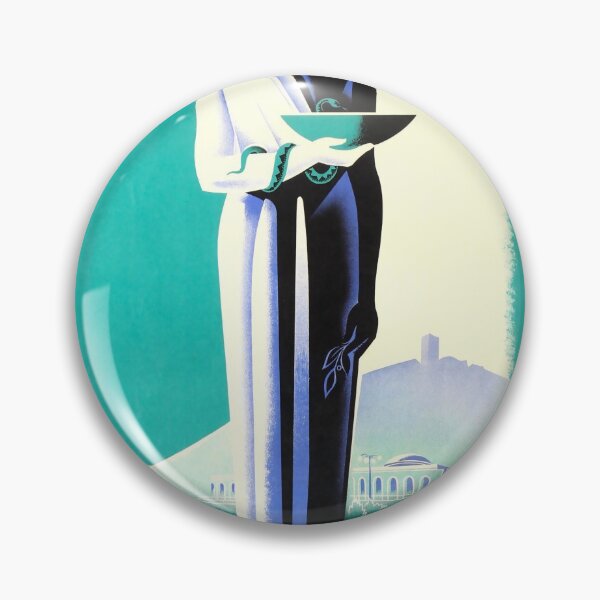 Item preview, Baden bei Wien vintage travel poster designed and sold by stickart-marek.