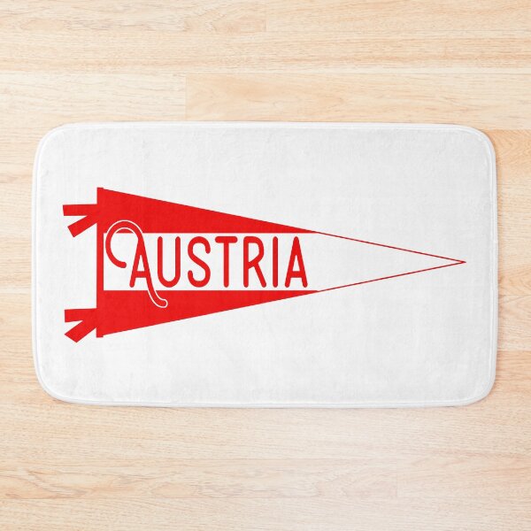 Item preview, Austria Flag Pennant designed and sold by Decal Mania.