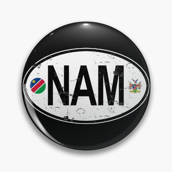 Item preview, Namibia Oval Country Code Decal designed and sold by rogue-design.