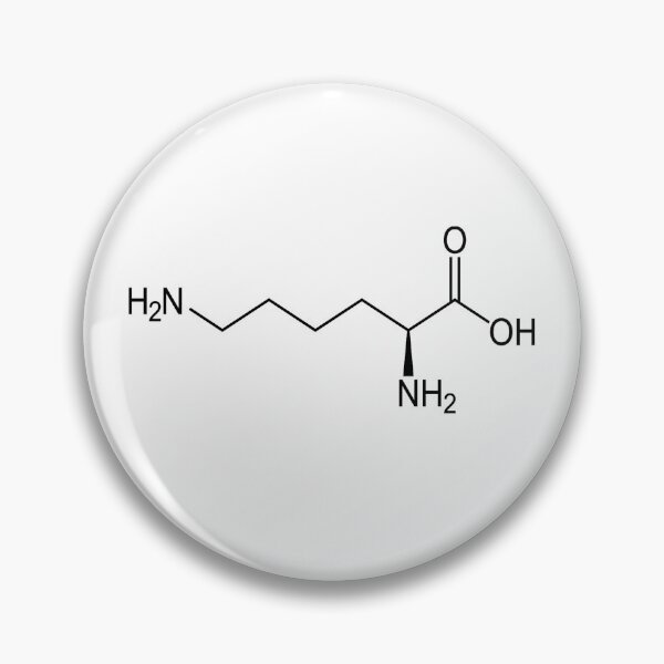 Item preview, Lysine Structure Chemical Formula designed and sold by MagicBoutique.