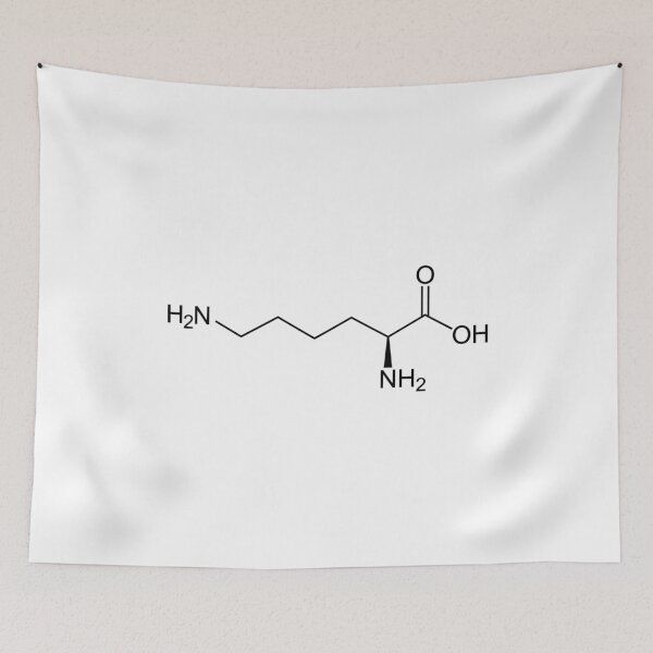 Item preview, Lysine Structure Chemical Formula designed and sold by MagicBoutique.