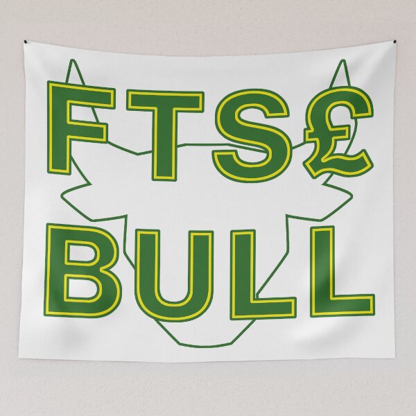 Item preview, FTSE stock market bull designed and sold by ShuckedLondon.