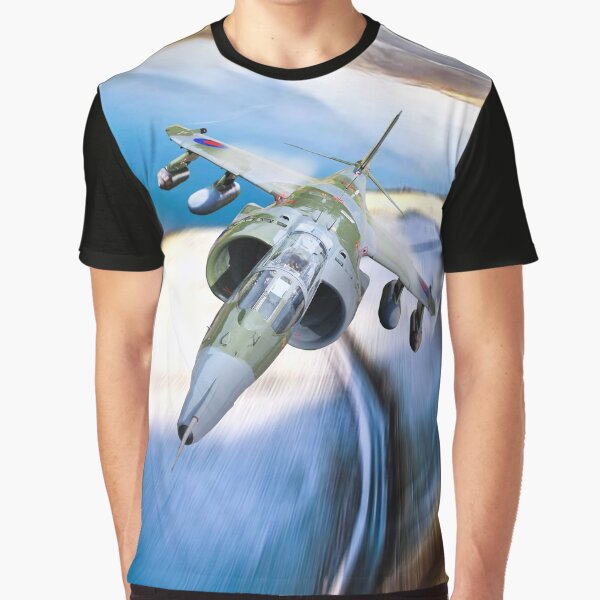 Vista previa del artículo con la obra «Harrier Gr3», diseñado y vendido por Airpower Art.