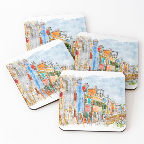 Item preview, Burano, Italy designed and sold by AM FineArtPrints.