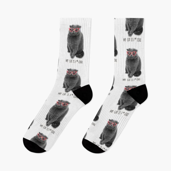 Item preview, MY CAT IS F* COOL / COOL CATS / QUOTES CATS LOVER  designed and sold by Tropical Blood.