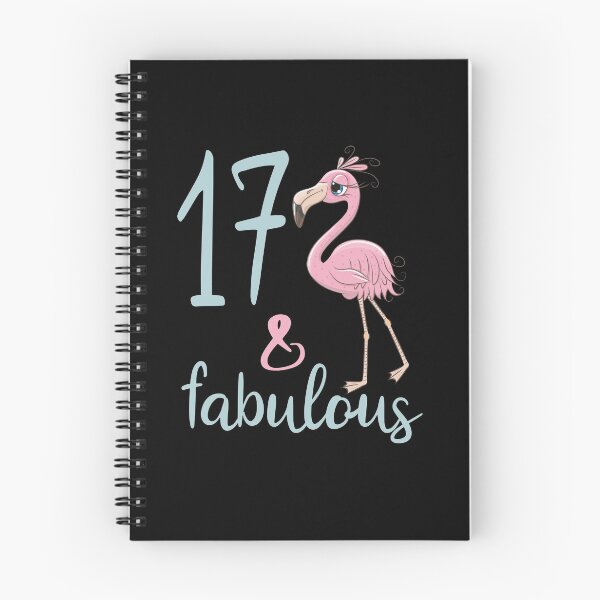 Item preview, Fabulous 17th Birthday Flamingo Outfit For Girls 17 Years Old Bday Party Gift For Her designed and sold by FunnySunny T-Shirts.