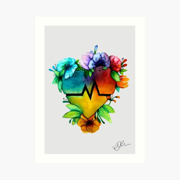 Heart Art Print