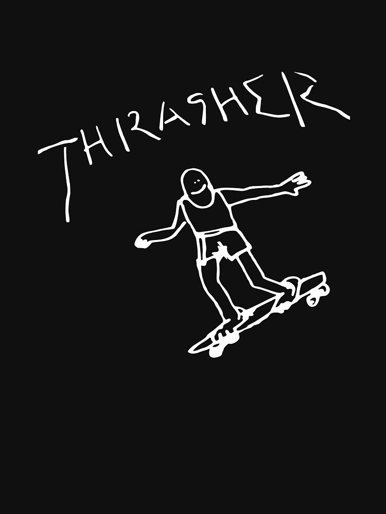 Thrasher Gonz Logo 4in Sticker | ubicaciondepersonas.cdmx.gob.mx