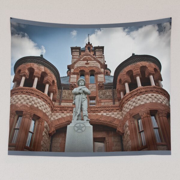 Item preview, Waxahachie Courthouse designed and sold by PrettySickArt.