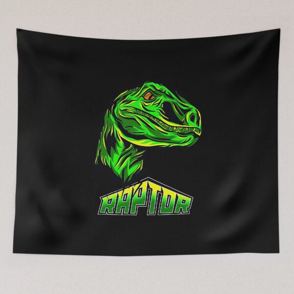 Item preview, green raptor designed and sold by wetchickenlip.