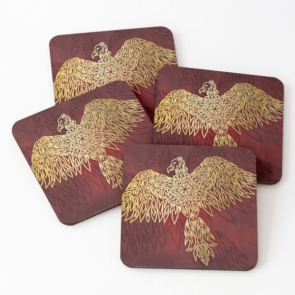 Item preview, Golden Mandala Phoenix designed and sold by polliadesign.