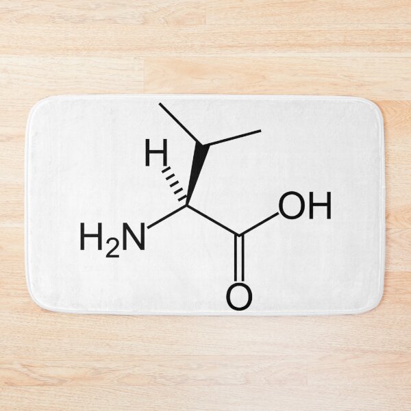 Item preview, Valine Structure Chemical Formula designed and sold by MagicBoutique.