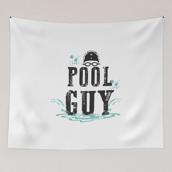 Item preview, Pool Guy distressed design pool party gift for boys men designed and sold by hadleydesigns.