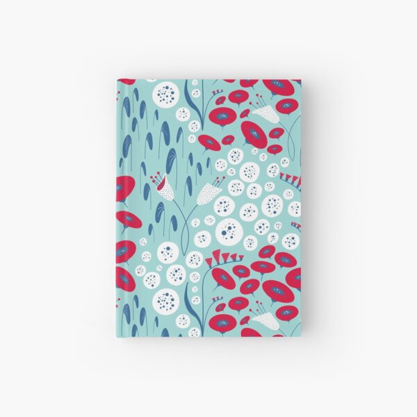Turquoise twirl Hardcover Journal