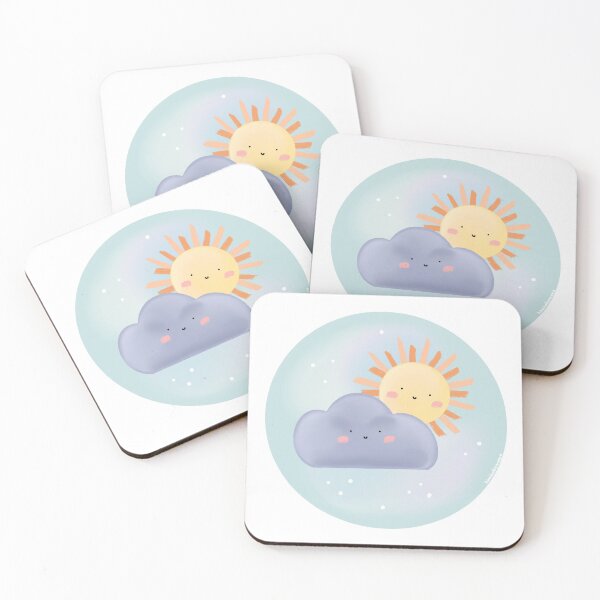 Item preview, Party Cloudy Weather Symbol designed and sold by Maya Swaminathan.