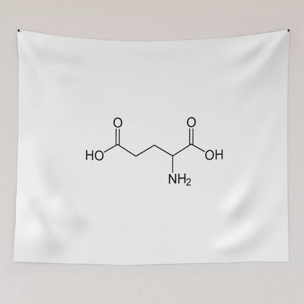 Item preview, Glutamic Acid Structure Chemical Formula designed and sold by MagicBoutique.