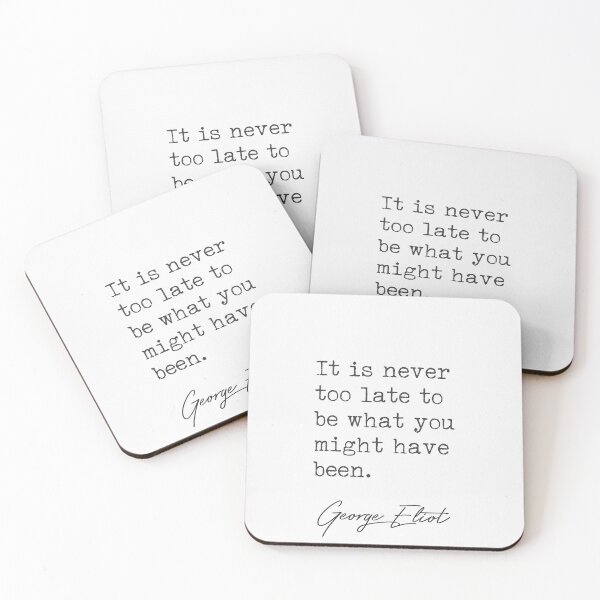 Item preview, George Eliot quote 44 designed and sold by Ariana Mila -  Awesome quotes.