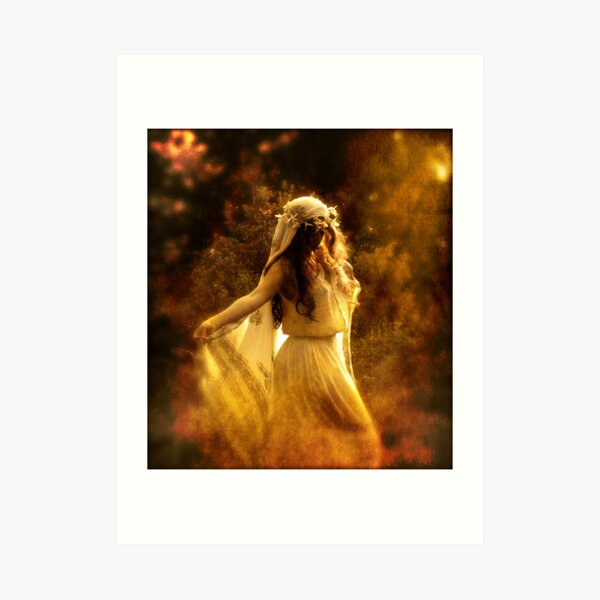 Dancing Maiden Art Print