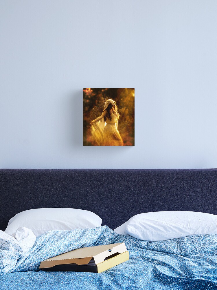 Thumbnail 2 of 3, Canvas Print, Dancing Maiden designed and sold by KatarinaSilva.