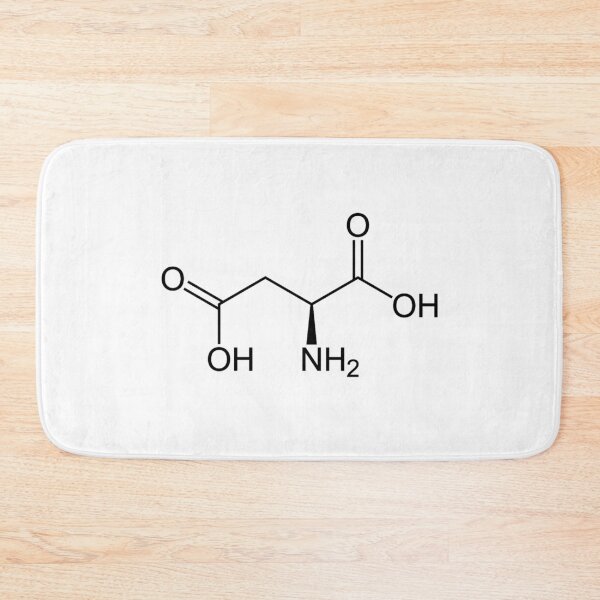 Item preview, Aspartic Acid Structure Chemical Formula designed and sold by MagicBoutique.