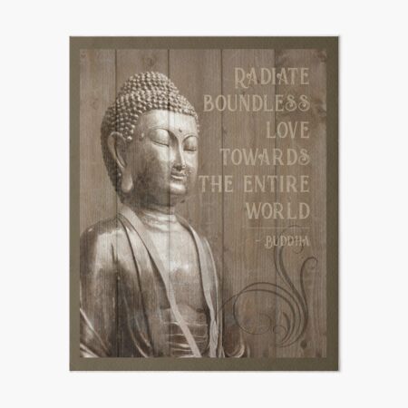 Mindful Wall Art Buddhism Quote Print Love Quote Art Prints