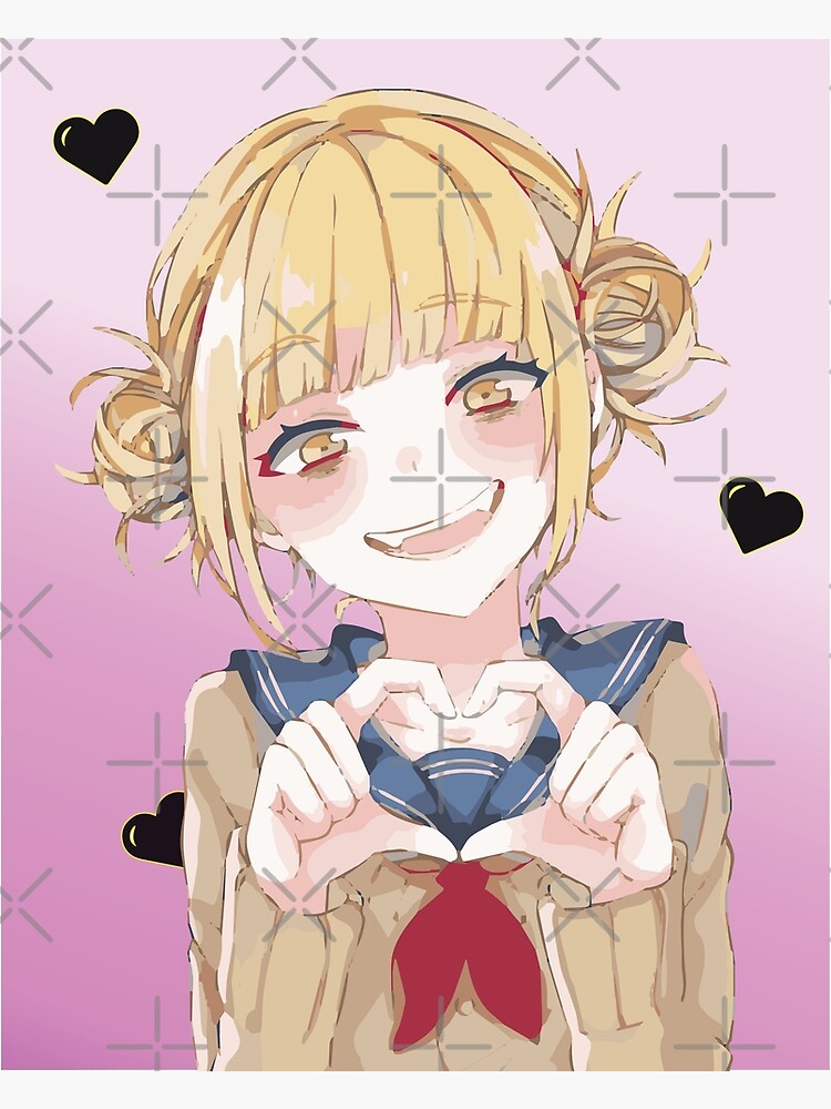 Toga Himiko My Hero Academia Color Version Poster By