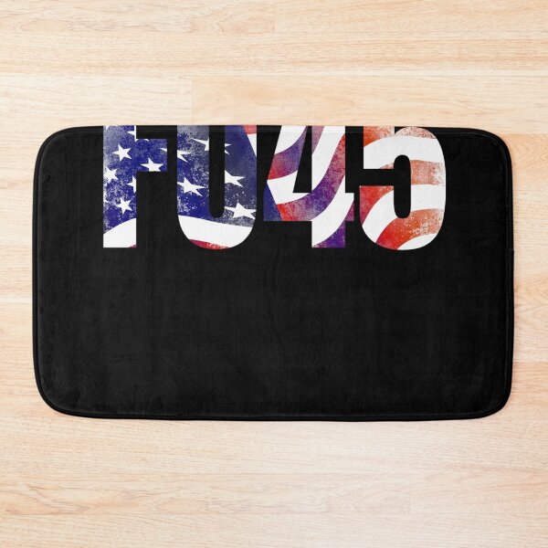 Item preview, Looking for a design that represents your anti-trump feelig? This is your choice. FU45 Fuck Trump is for you! designed and sold by Sutra-Lotus-Co.