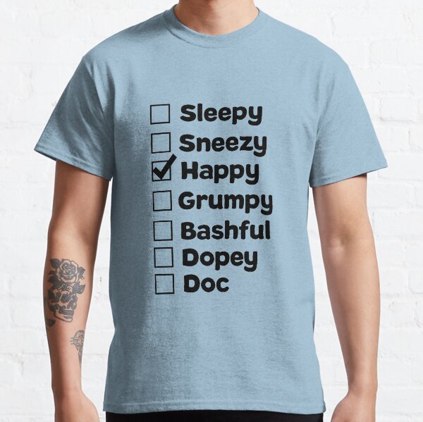 Happy Dwarf Classic T-Shirt