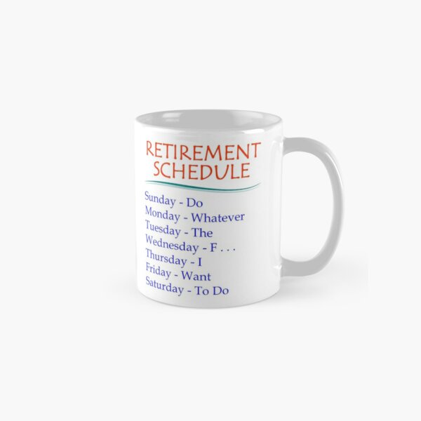 OH-Fish-Ally Retired, Funny Retirement Gift Men' Full Color Mug