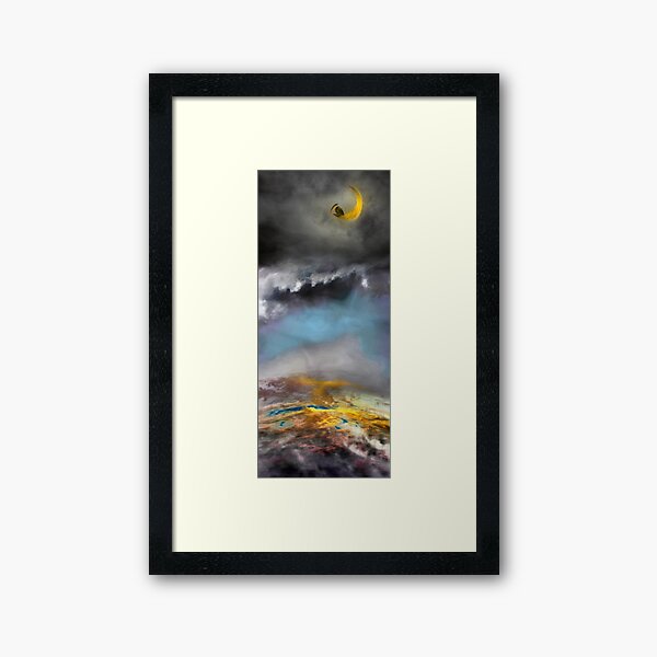 Vista previa del artículo con la obra «Me quedaré aquí por un tiempo», diseñado y vendido por Nerva.