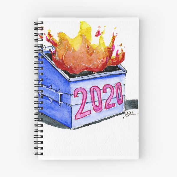 Item preview, 2020 Dumpster Fire designed and sold by Eric M Roberts Art.