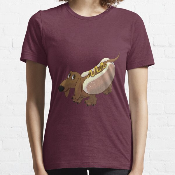 Dachshund in Hot Dog Costume Essential T-Shirt
