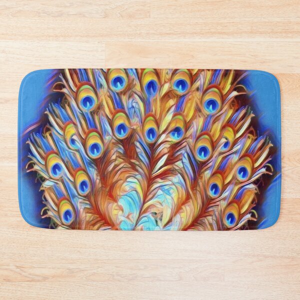 Item preview, Peacock tail abstract designed and sold by BellsPainting.