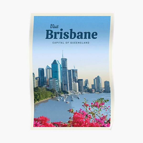 Visit Brisbane Poster