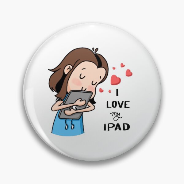 Item preview, I love my iPad designed and sold by lettieblue.