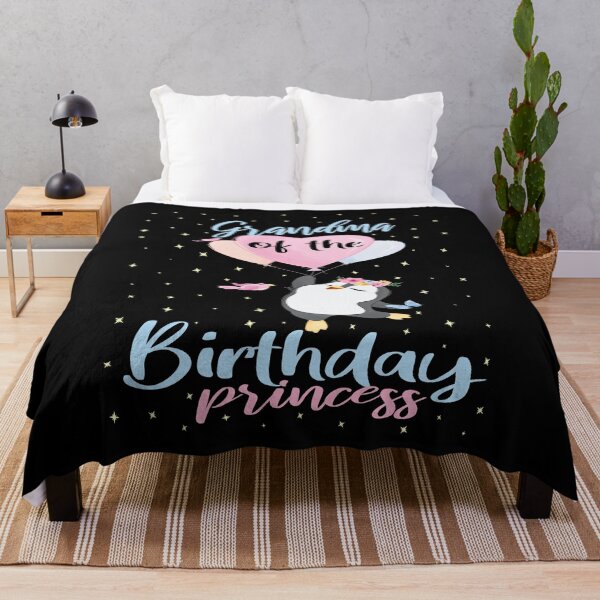 Item preview, Grandma Of The Birthday Princess Penguin Girls B-day Party graphic designed and sold by Grabitees.