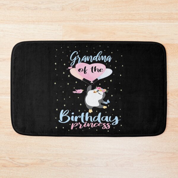 Item preview, Grandma Of The Birthday Princess Penguin Girls B-day Party graphic designed and sold by Grabitees.