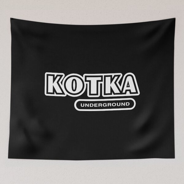 Item preview, Kotka Underground (valkoinen teksti) designed and sold by futurytmi.
