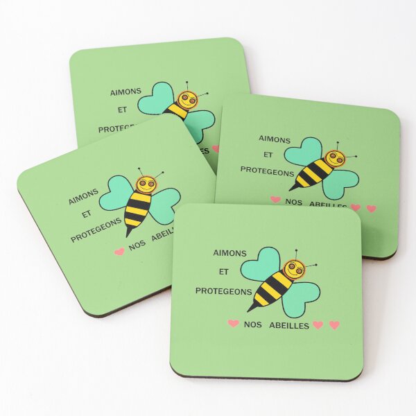Item preview, love and protect our bees designed and sold by loiret1958.