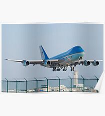 Air Force One Lifts Off from KCLE January 2012 Poster