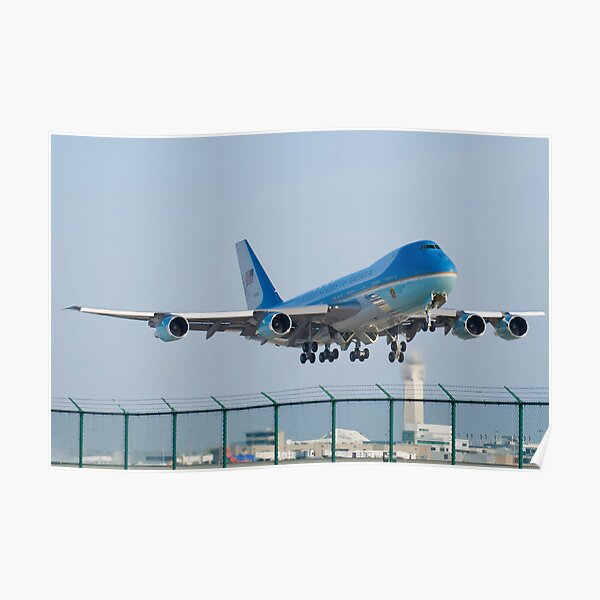 Air Force One Lifts Off from KCLE January 2012 Poster