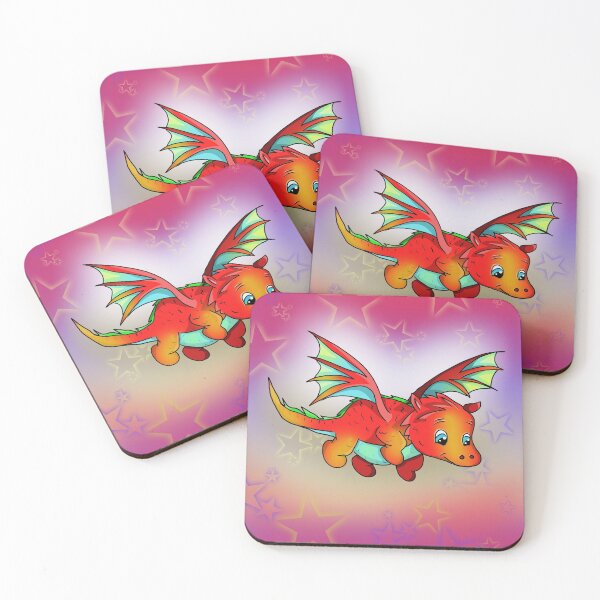Item preview, baby dragon flying tonight designed and sold by CuisineCat.