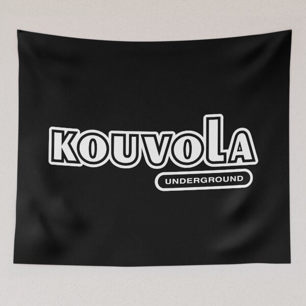 Item preview, Kouvola Underground (valkoinen teksti) designed and sold by futurytmi.