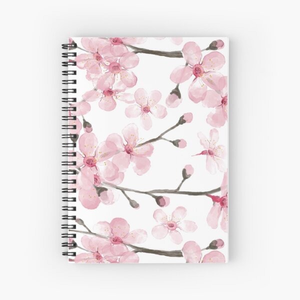 Aperçu de l'œuvre Aquarelle de fleurs de cerisier par Magenta Rose Designs créée et vendue par MagentaRose.