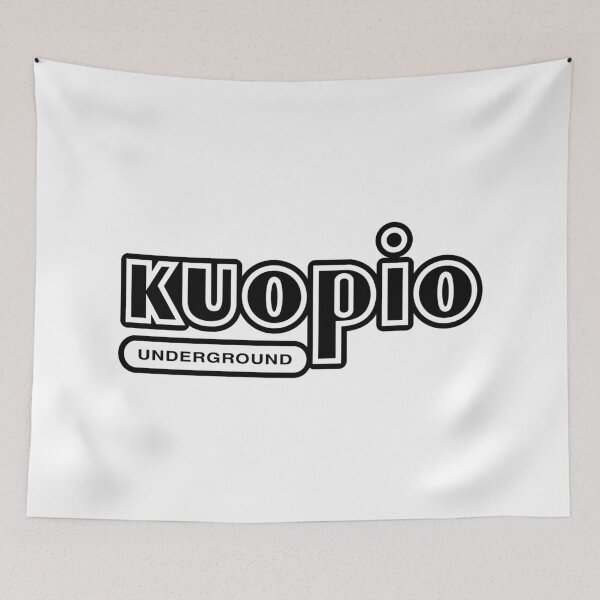 Item preview, Kuopio Underground (musta teksti) designed and sold by futurytmi.