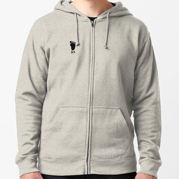 Karasauno ICS Sweatshirt Jersey Logo pour Haikyuu Cosplay Veste zippée à capuche